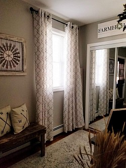 AFTER---Modern Farmhouse Style entryway update